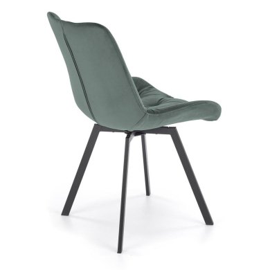 Обеденный стул поворотный Halmar K519 Темно-зеленый V-CH-K/519-KR-C.ZIELONY фото - 2
