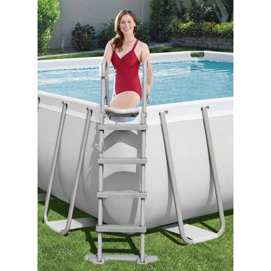 Каркасний басейн Bestway 56623 POWER STEEL 956х488х132 см Сірий BES56623 фото - 8