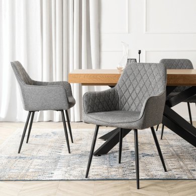 Обідній стілець Mebel Elit BRESSO 2 Сірий ME.BRESSO2/P/CZ/T/K фото - 6