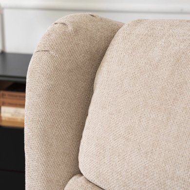 Крісло м'яке розкладне з реклайнером Mebel Elit SIMON 2  Бежевий ME.SIMON2/BZ/T/FW фото - 13