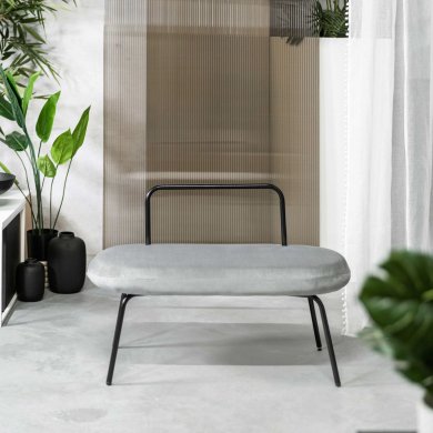 Лава Homla INA Світло-сірий - 5 Лава Homla INA Світло-сірий 209853 фото - 5