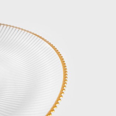 Тарілка Homla LYNN 31 см Прозорий - 3 Тарілка Homla LYNN 31 см Прозорий 237102 фото - 3