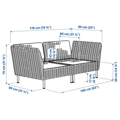 IKEA VITTSKAR (ИКЕА ВИТТСКАР) 79591066 фото - 2