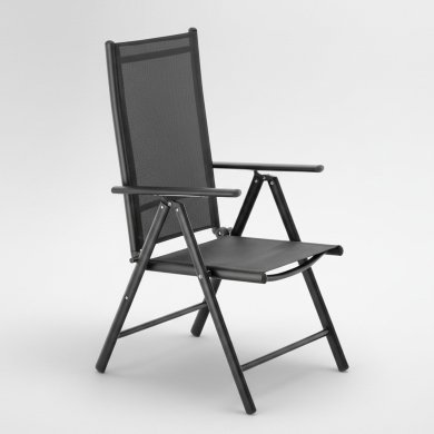 Складаний садовий стілець Garden Line TIH3507 Чорний TIH3507 фото - 2
