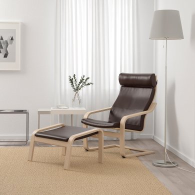 Крісло-качалка POANG Темно-коричневий - 13 IKEA Крісло-качалка POANG Темно-коричневий (ИКЕА ПОАНГ) 79286575 фото - 13