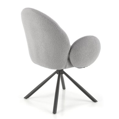 Обеденный стул поворотный Halmar K498 Пепельный V-CH-K/498-KR-POPIELATY фото - 2