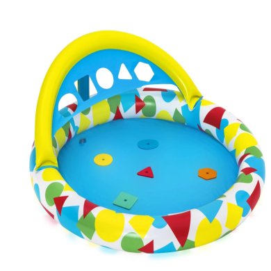 Надувний дитячий басейн Bestway 52378 120х117х46 см Принт - 7 Надувний дитячий басейн Bestway 52378 120х117х46 см Принт BES52378 фото - 7