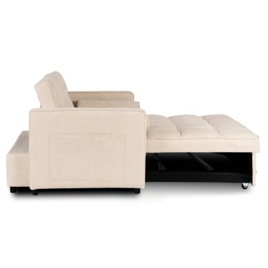 Крісло м'яке розкладне Mebel Elit CORRA Бежевий ME.CORRA/BZ/T/SOF фото - 3