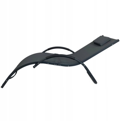 Шезлонг Kontrast SWING Серый - 3 Шезлонг Kontrast SWING Серый 5.10.14188 фото - 3