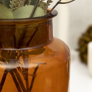 Ваза Homla TENNO 14x22 см | Коричневый 208390 фото - 7