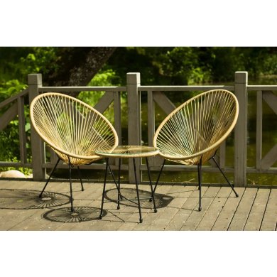 Комплект садовой мебели Meven ACAPULCO Бежевый - 13 Комплект садовой мебели Meven ACAPULCO Бежевый MV-RF012A-B-ACAPULCO фото - 13