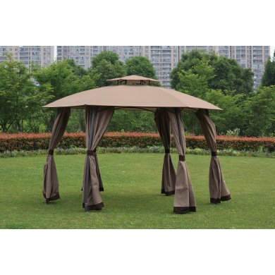 Садовая беседка Kontrast TORONTO 375 см Бежевый - 3 Садовая беседка Kontrast TORONTO 375 см Бежевый 5.07.14478 фото - 3