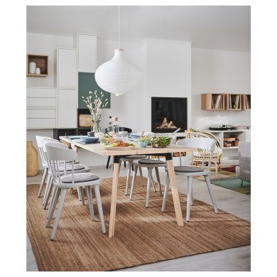 IKEA Ковер LOHALS 200х300 см Бежевый (ИКЕА ЛОХАЛС) 00277395 фото - 19