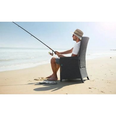 Садове крісло Keter VERMONT Графіт 238452 фото - 5