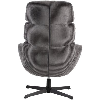 Кресло мягкое поворотное Kontrast AXEL Velvet Серый 5.01.84038 фото - 3