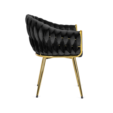 Обідній стілець Mebel Elit RUBEN Чорний - 3 Обідній стілець Mebel Elit RUBEN Чорний ME.RUBEN/CZ/ZL/V/K фото - 3