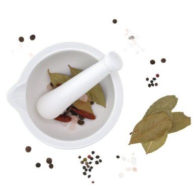 Мини-ступка кухонная Duka Smart 12,5 см | Белый 1218804 фото - 4