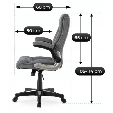 Офисное кресло Mebel Elit ZURICH Серый ME.ZURICH/P/T/FO фото - 10