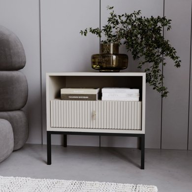 Тумба прикроватная Mebel Elit MARCOS Кашемир - 4 Тумба прикроватная Mebel Elit MARCOS Кашемир W.MAGGIORE/KASZ/SZAFKNOC фото - 4