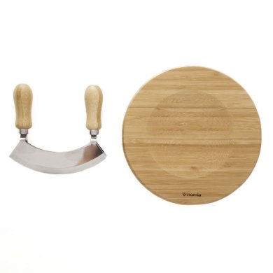 Разделочная доска с ножом Homla BAMBOU 20x1,6 см Дерево 229191 фото - 4