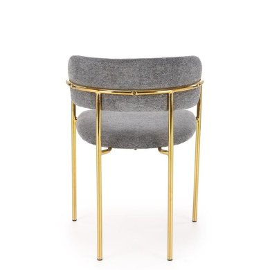 Обідній стілець Halmar K537 Попелястий V-CH-K/537-KR-POPIELATY фото - 6