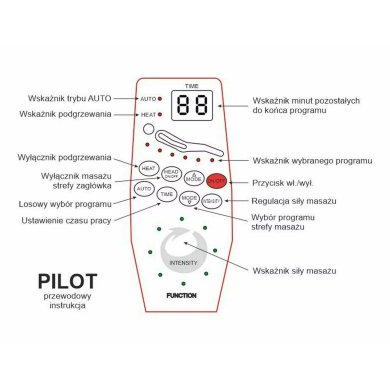 Крісло м'яке розкладне масажне з реклайнером Signal NEPTUN M Welur Темно-синій NEPTUNMVGR фото - 4