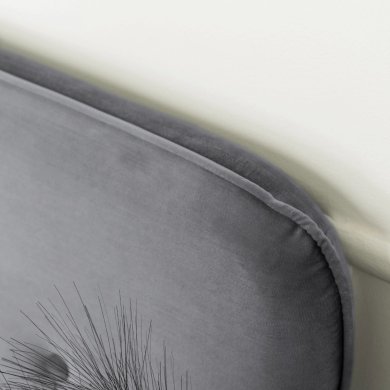 Кровать Mebel Elit DENNIS Welur 120x200 см Серый ME.DENNIS/120/CP/V/LOZ фото - 7