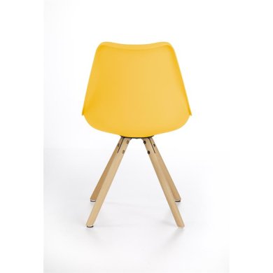 Обеденный стул Halmar K201 Желтый V-CH-K/201-KR-ŻÓŁTE фото - 2