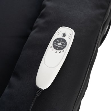 Крісло м'яке розкладне масажне з реклайнером Mebel Elit BRUCE Чорний ME.BRUCE/CZ/E/FW фото - 11