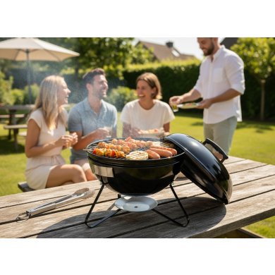 Угольный гриль Garden Line BBQ0100 Черный BBQ0100 фото - 7