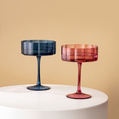 Бокал Homla LUTTO 220 мл Синий 240763 фото - 6