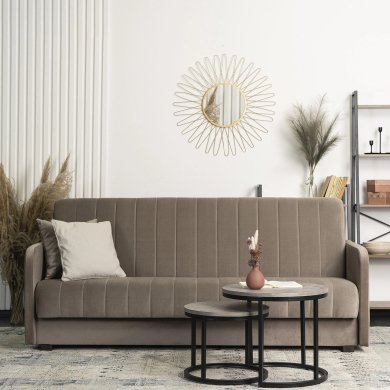 Розкладний диван Mebel Elit PORTO Бежевий PPHUE.PIEER/PAROS3/WER фото - 5