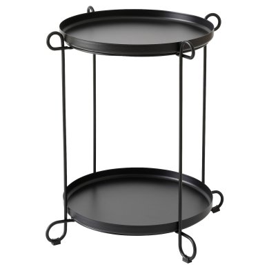 IKEA Журнальный стол LIVELYCKE Черный (ИКЕА ЛИВЛИККЕ) 90564009