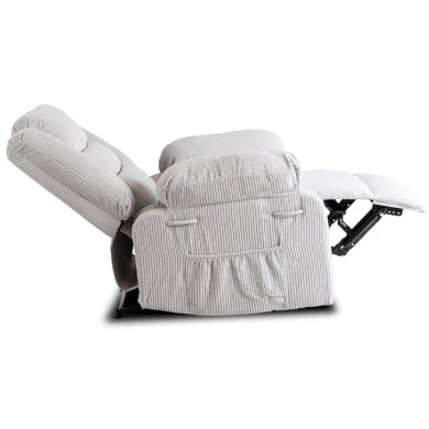 Кресло мягкое раскладное с реклайнером Mebel Elit ARTURO Velvet Серый ME.ARTURO/P/SZTR/FW фото - 5