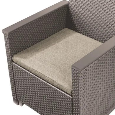 Комплект садовой мебели Keter ELODIE Капучино 246122 фото - 4