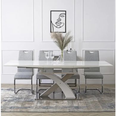 Обеденный стул Mebel Elit LOPEZ Светло-серый ME.LOPEZ/CZ/T/K фото - 7