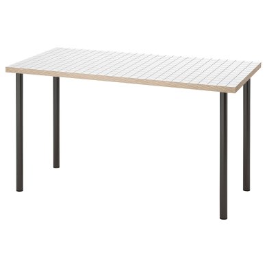 IKEA Письменный стол LAGKAPTEN/ADILS Белый (ИКЕА ЛАГКАПТЕН/АДИЛЬС) 99508429