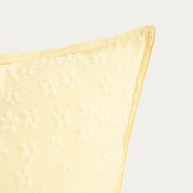 Декоративна наволочка Homla BLOMSTER 45х45 см Желтый 240553 фото - 2