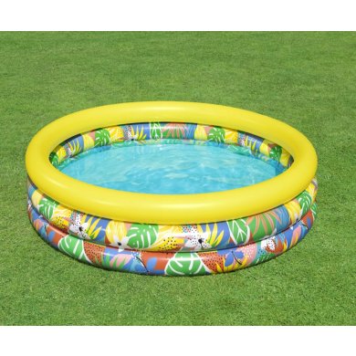 Надувной детский бассейн Bestway 51203 168х38 см Принт BES51203 фото - 4