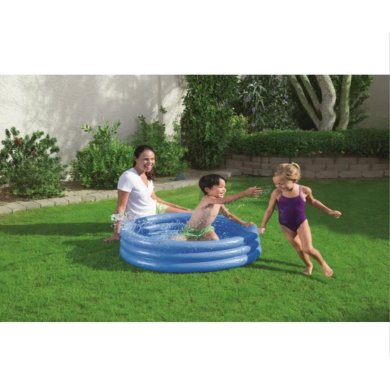 Надувной детский бассейн Bestway 51026 152х30 см Синий BES51026blue фото - 4