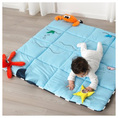 IKEA Ігровий килимок KLAPPA (ИКЕА KLAPPA) 30372640 фото - 3