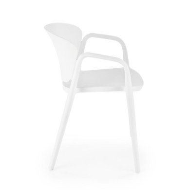 Садовый стул Halmar K491 Белый - 14 Садовый стул Halmar K491 Белый V-CH-K/491-KR-BIAŁY фото - 14
