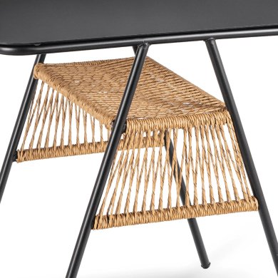 Комплект садових меблів Mebel Elit TRISTE Коричневий ME.TRISTE/BR/RT/OGR/ZES фото - 5