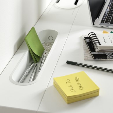 IKEA Письмовий стіл MITTZON Білий (ИКЕА МИЦОН) 99513954 фото - 6