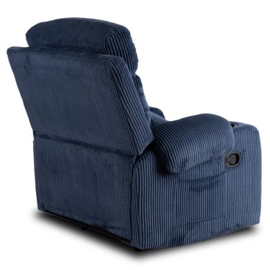 Крісло м'яке розкладне з реклайнером Mebel Elit TORRES Velvet Синій ME.TORRES/GR/SZTR/FW фото - 7
