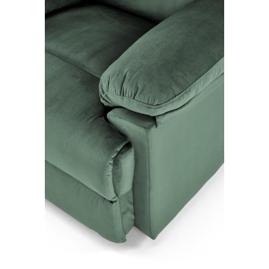 Кресло мягкое раскладное с реклайнером Halmar DRAGER Зеленый V-CH-DRAGER-FOT-C.GREEN фото - 12