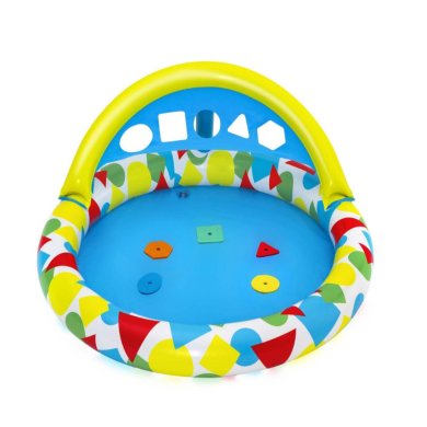 Надувний дитячий басейн Bestway 52378 120х117х46 см Принт - 2 Надувний дитячий басейн Bestway 52378 120х117х46 см Принт BES52378 фото - 2