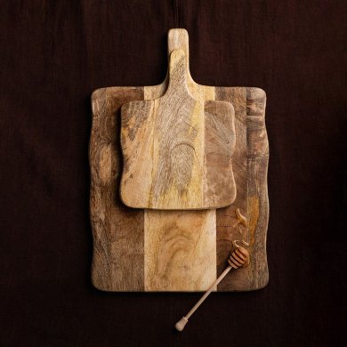 Набор разделочных досок Homla INDICA MANGO 2 шт Дерево 243969 фото - 6