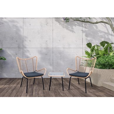 Комплект садових меблів Meven DALLAS Бежевий - 6 Комплект садових меблів Meven DALLAS Бежевий MV-8550-DALLAS фото - 6