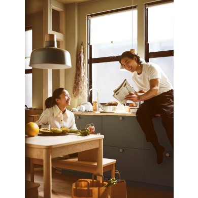 Раскладной обеденный стол RONNINGE Береза - 7 IKEA Раскладной обеденный стол RONNINGE Береза (ИКЕА РОННИНГ) 30507465 фото - 7